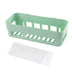 Shower Caddy Plastic Drain Rack Multi Wall-Mounted Purpose Bathroom Storage Organizer Supplies