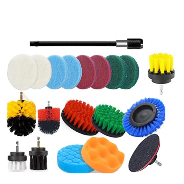 Drill Brush Attachment Set Power Scrubber Tools