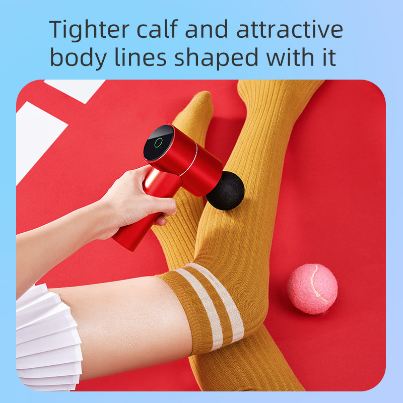 Booster Q5 Mini Massage Gun Handheld Deep Tissue Percussion  Body Massager Elertric Muscle Massage Machine Neck Back Relaxation