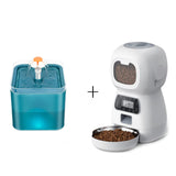 Smart Automatic Dog Cat Feeder 4.5 Liters Dry Food Dispenser Plus 2L Water Feeder Suitable For Small And Medium Pet Smart Feeder