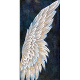 Angel Wings 5D DIY Full Round Drill Rhinestones Diamond Painting Mosaic Kits Art Craft Home Decor Gifts