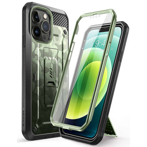 SUPCASE For iPhone 13 Pro Max Case Full-Body Rugged Holster Cover with Built-in Screen Protector