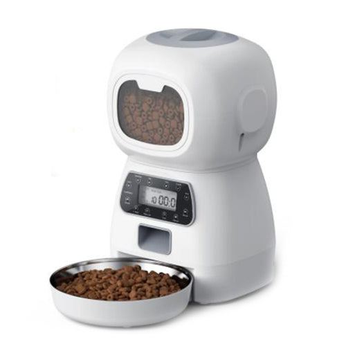 Smart Automatic Dog Cat Feeder 3.5 Liters Dry Food Dispenser