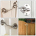 3 Inch Stainless Steel Cabin Hook Eye Shed Gate Door Latch Silent Holder - Minihomy