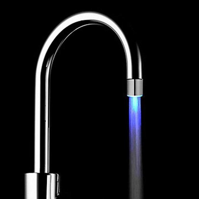 LED Kitchen Faucet Shower Tap Bathroom Light