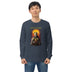 Blade Of Anger Unisex Organic Sweatshirt Needle Felting Wool - Minihomy